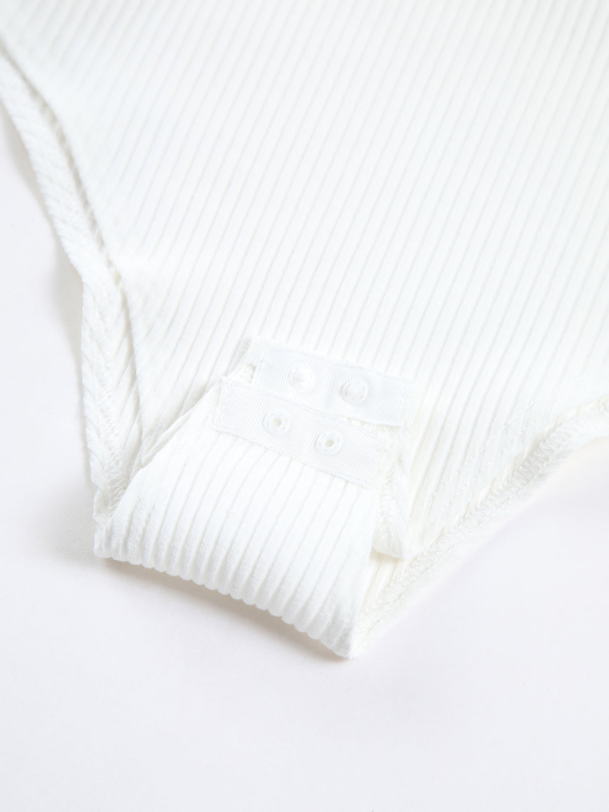 Fırfırlı Patchwork Örme Kolsuz Bodysuit Shine Aura