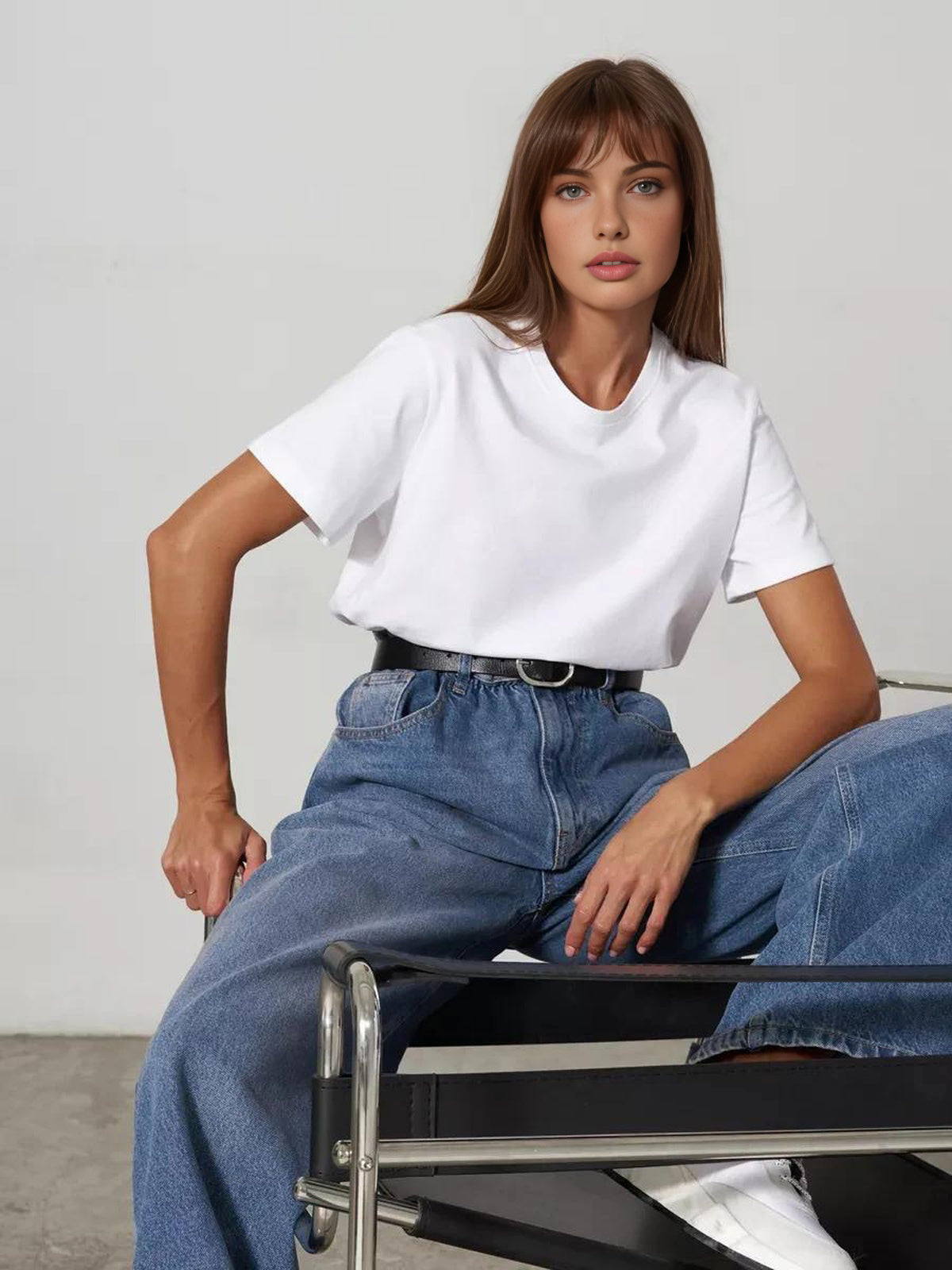 For Every Moment Solid Shirt Shine Aura