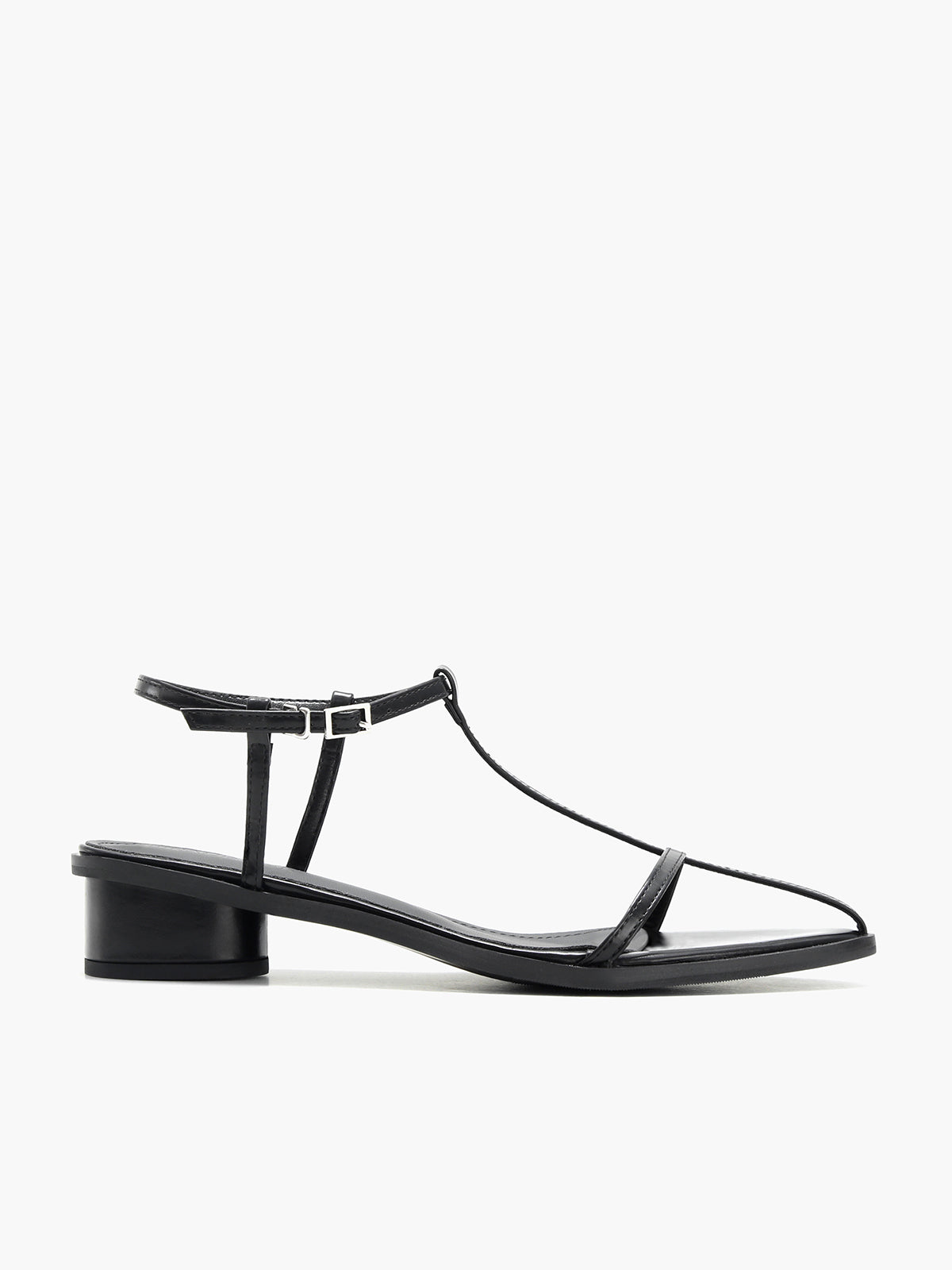 Strappy Slingback Heel Sandals Shine Aura