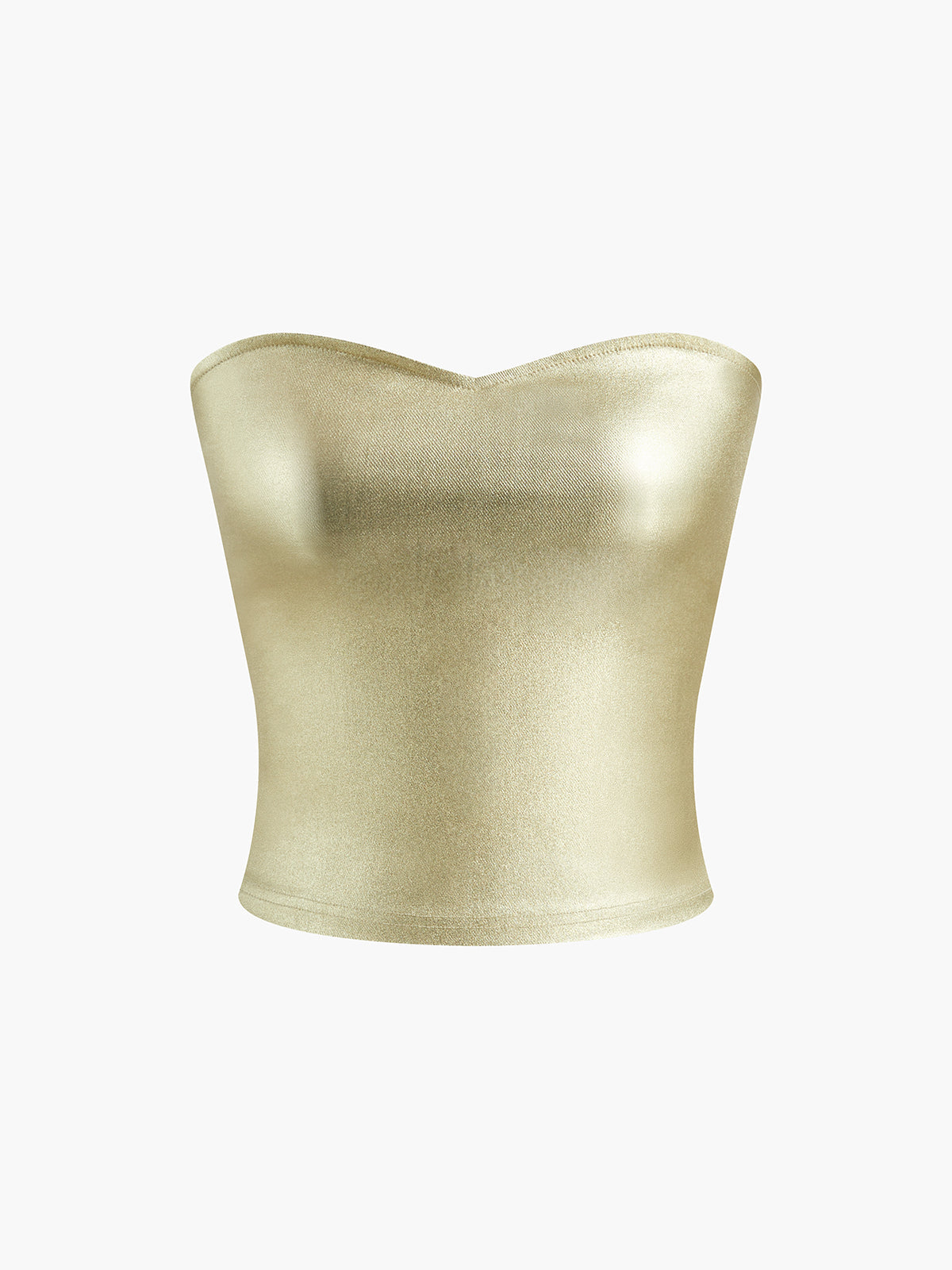 Vintage Purl Straplez Atlet Shine Aura