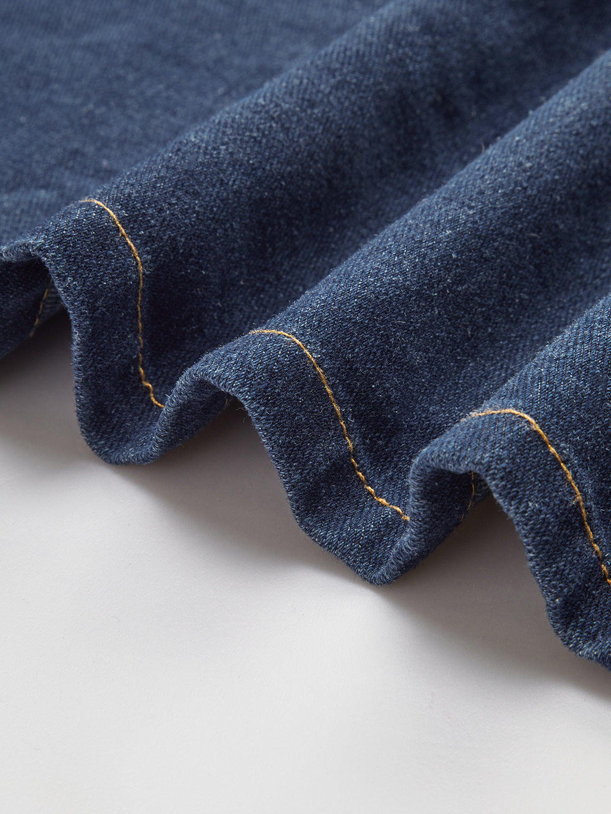 Denim Tie-Front Tank Top Shine Aura