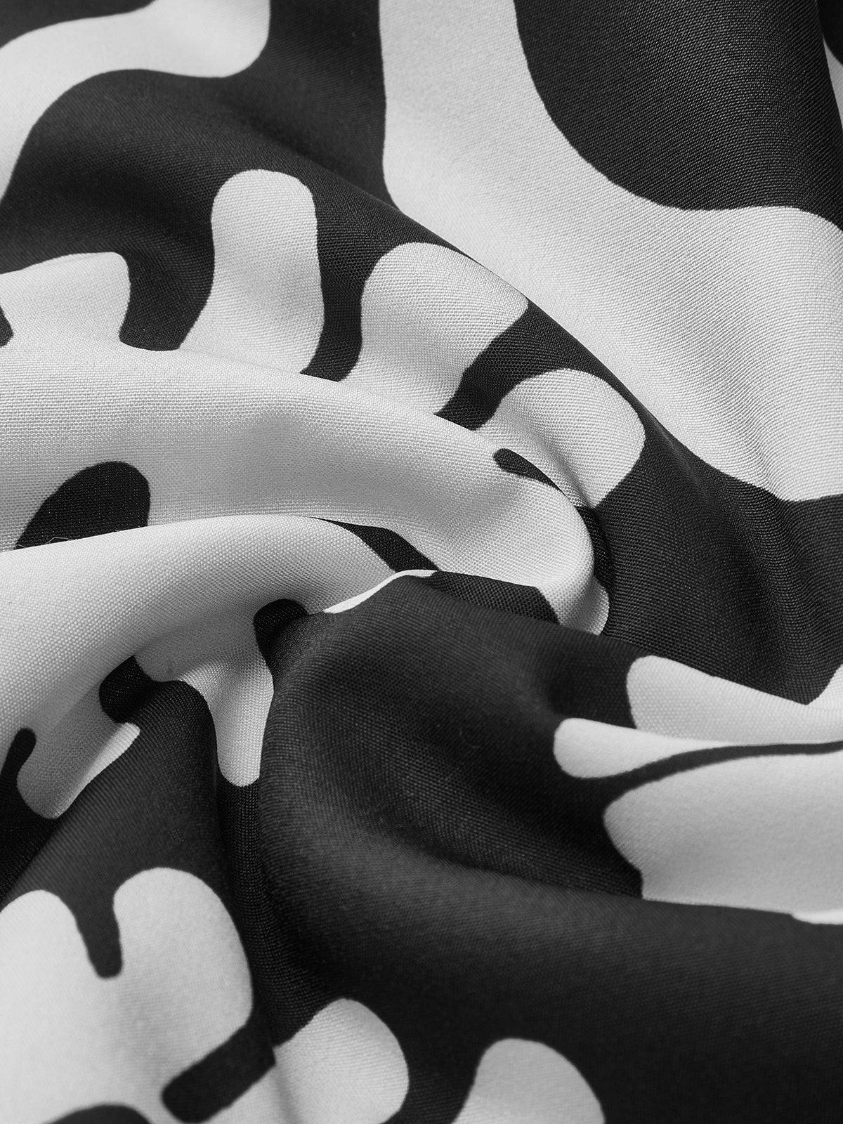 Vintage Baskılı Kış Kabanı Shine Aura