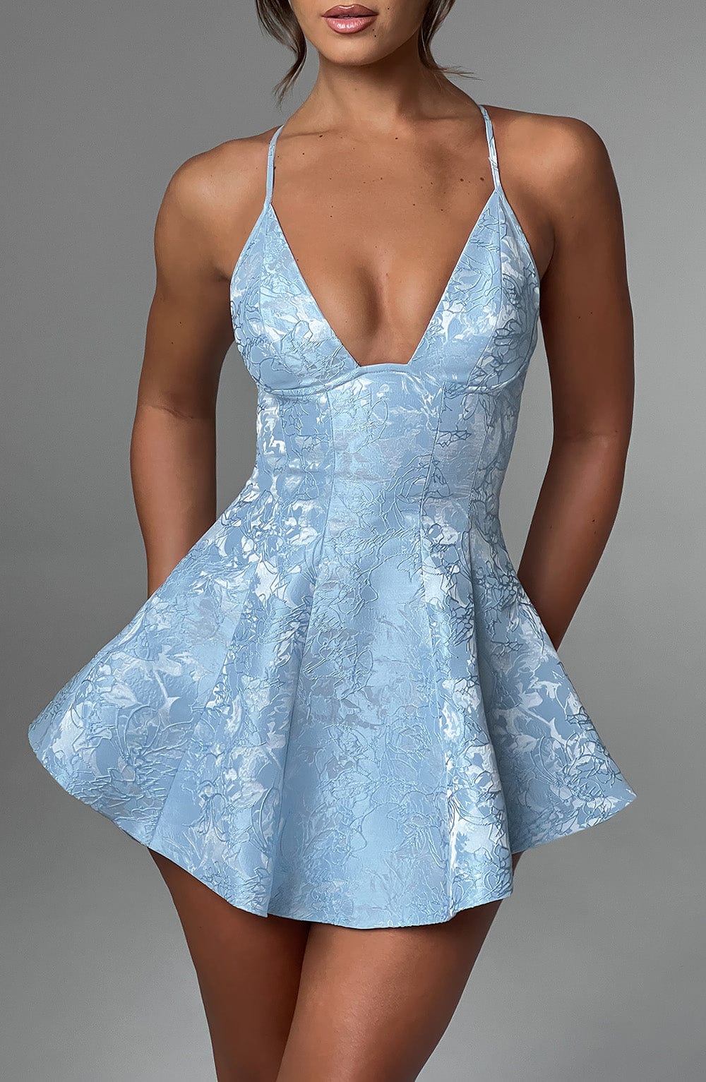 Leila Playsuit - Mavi Shine Aura