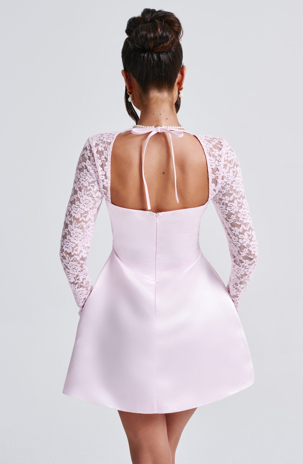 Sadie Mini Elbise - Allık