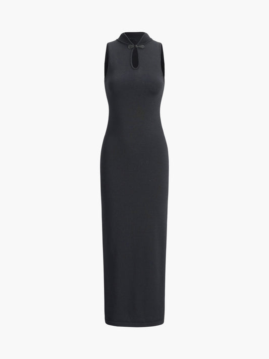 Elegant Long Knit Dress 
