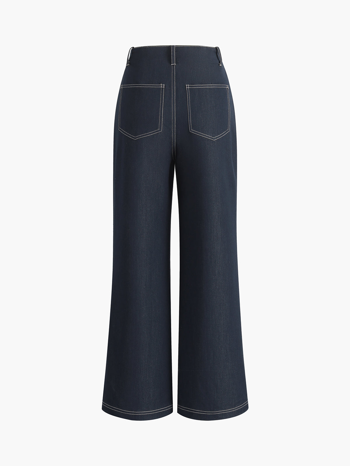 Günlük Koyu Denim Kot Shine Aura