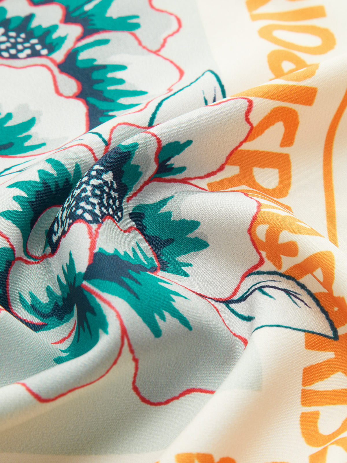 Tatil Baskılı Asimetrik Mini Etek Shine Aura