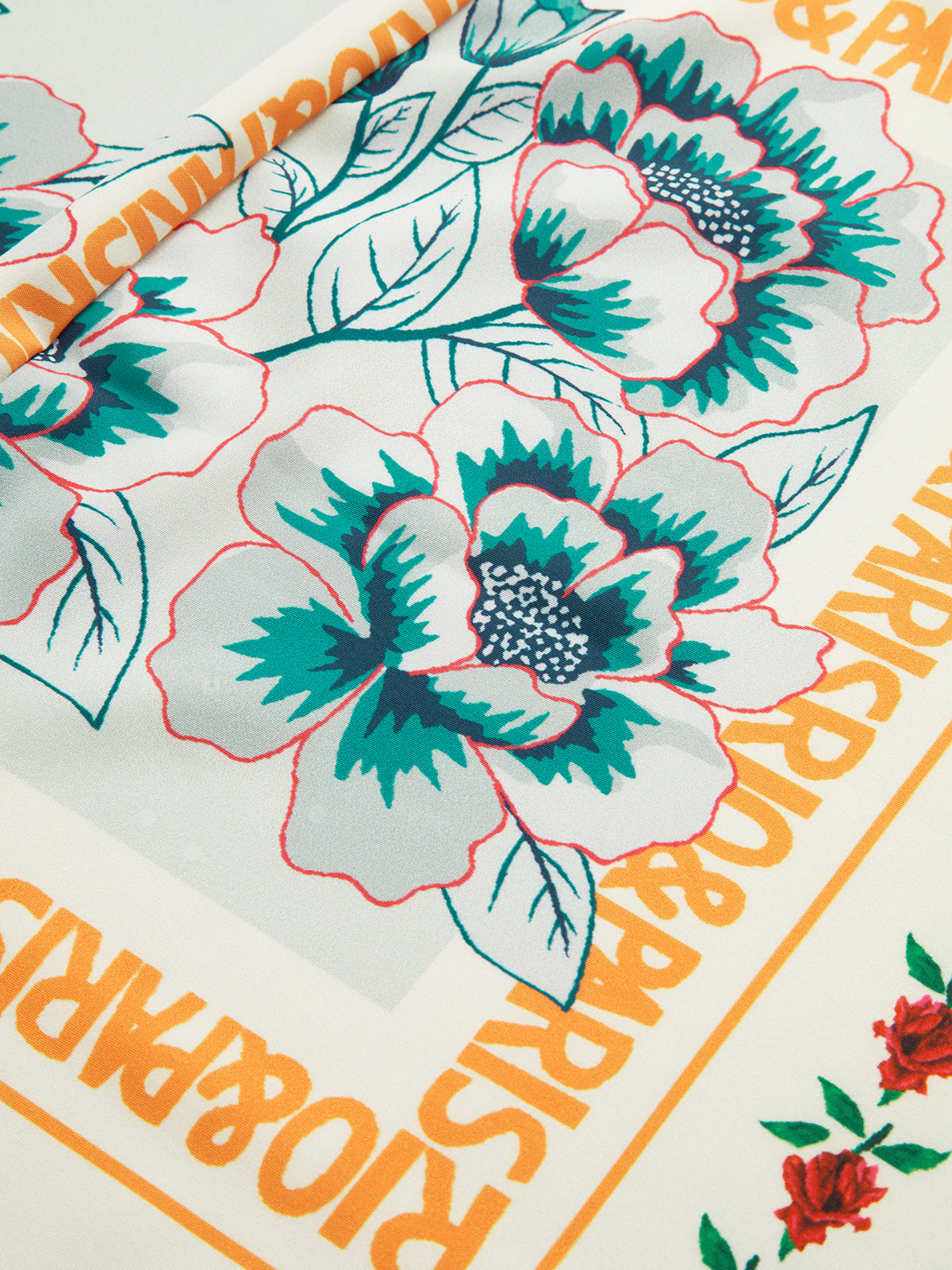 Tatil Baskılı Asimetrik Mini Etek Shine Aura