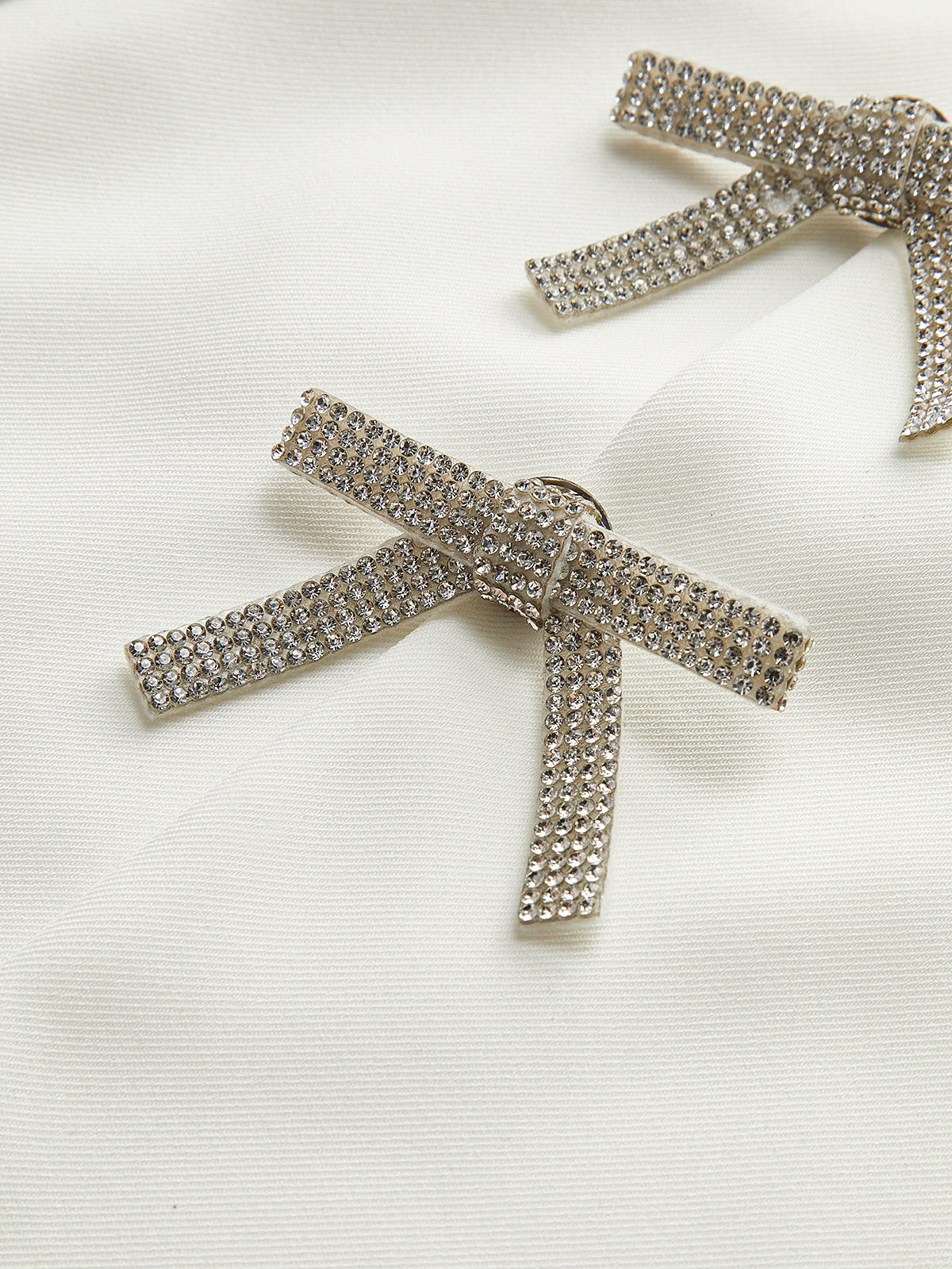 Asimetrik Rhinestone Fiyonklu A-Line Etek Shine Aura