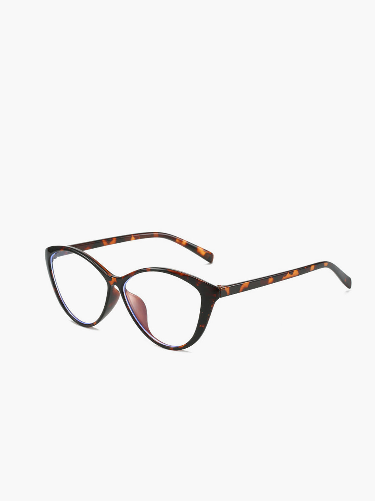Retro Leopar Kedi Gözlüğü Shine Aura
