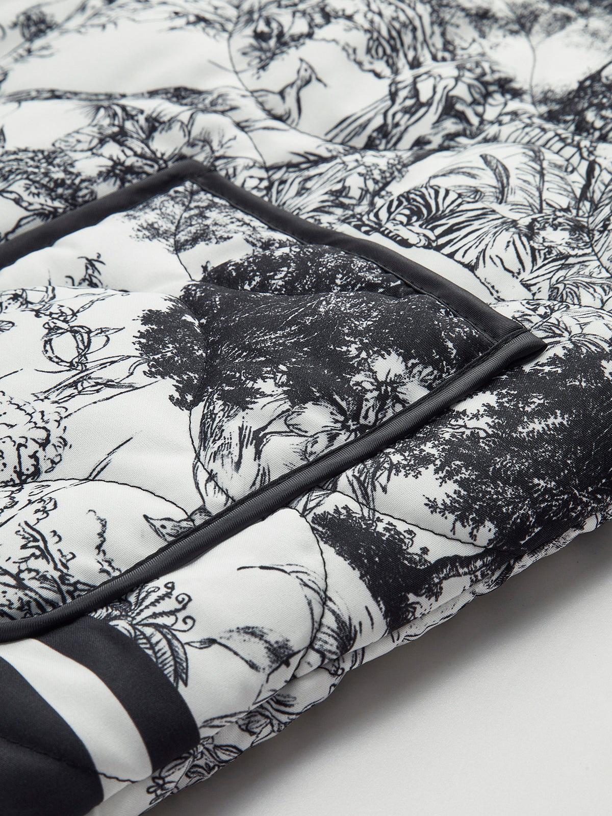 Boheme Kontrast Dikişli Yaka Kış Kabanı Shine Aura