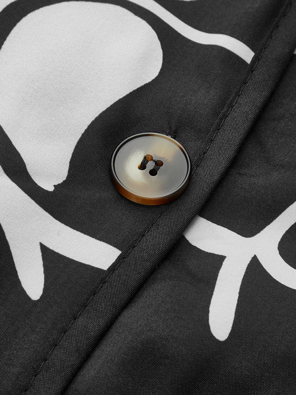 Vintage Baskılı Kış Kabanı Shine Aura