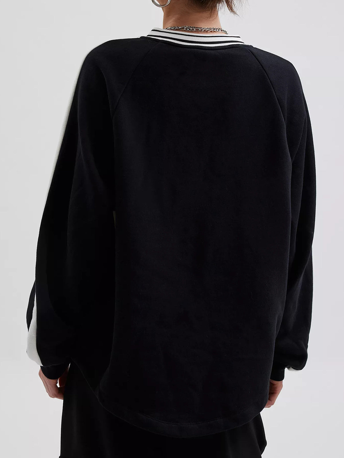 Renk Bloklu Sweatshirt Shine Aura