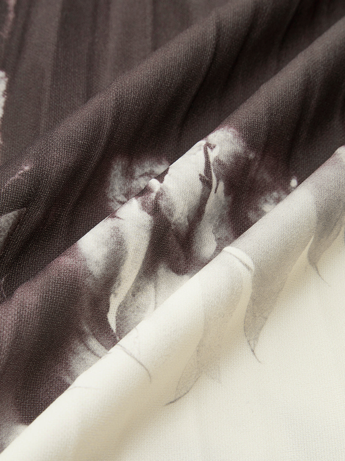 Vintage Tie Dye Fırfırlı Etek Shine Aura