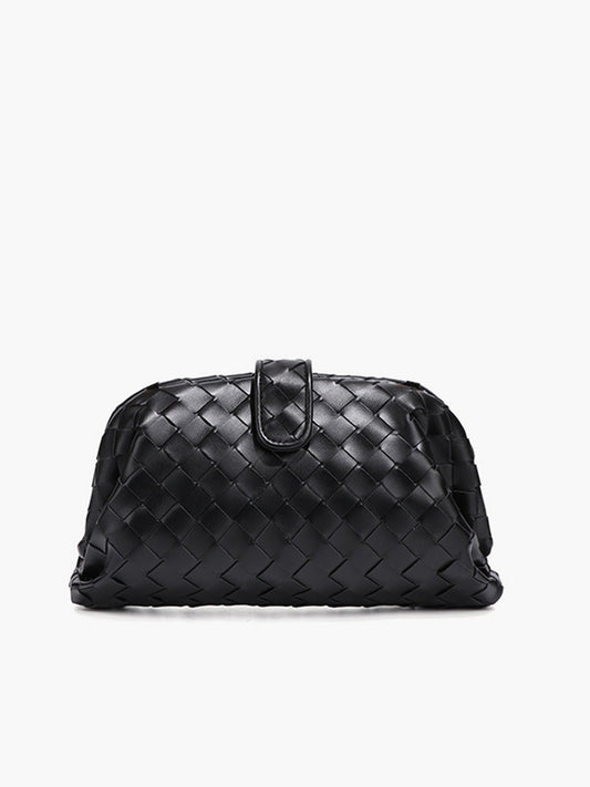 Woven Cloud Dumpling Shoulder Bag Shine Aura