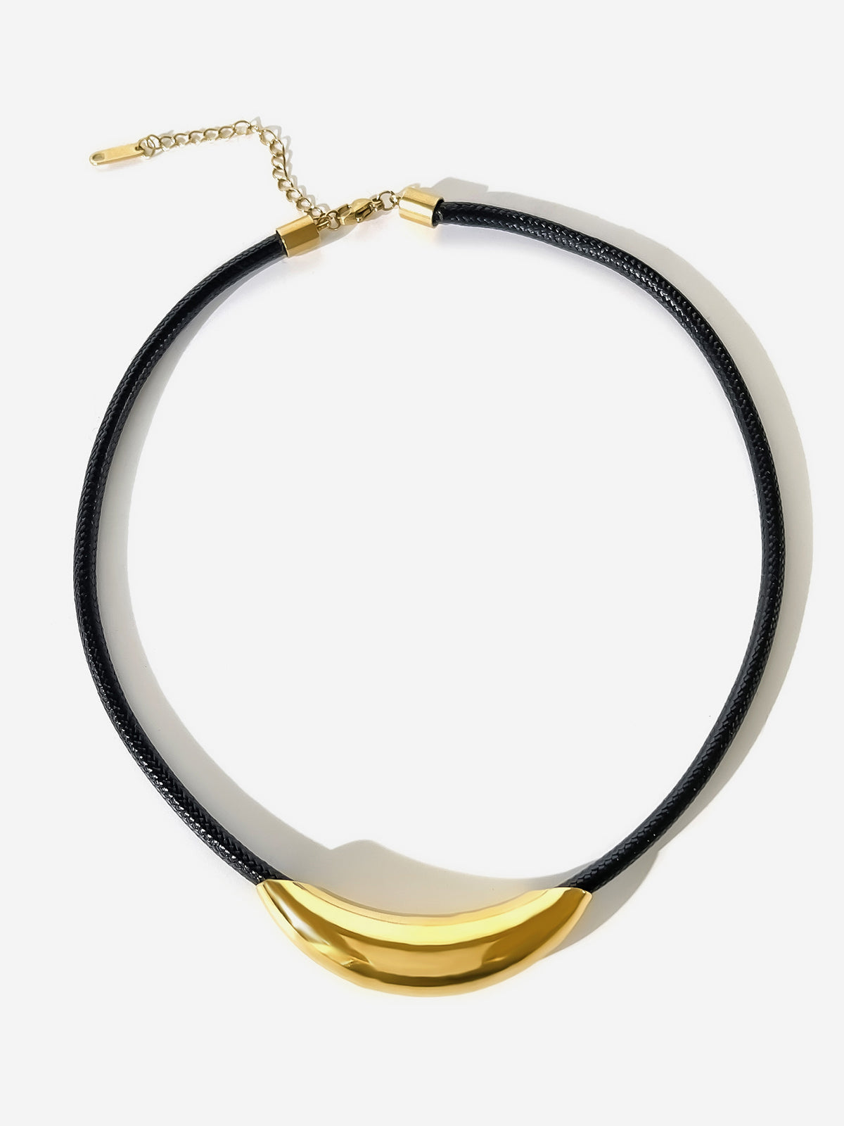 Altın Boru İp Choker Shine Aura