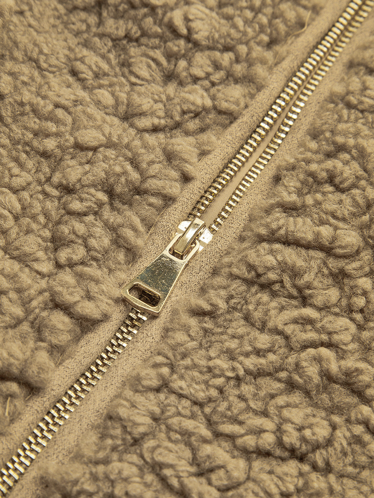 Spor Fermuarlı Polar Ceket Shine Aura