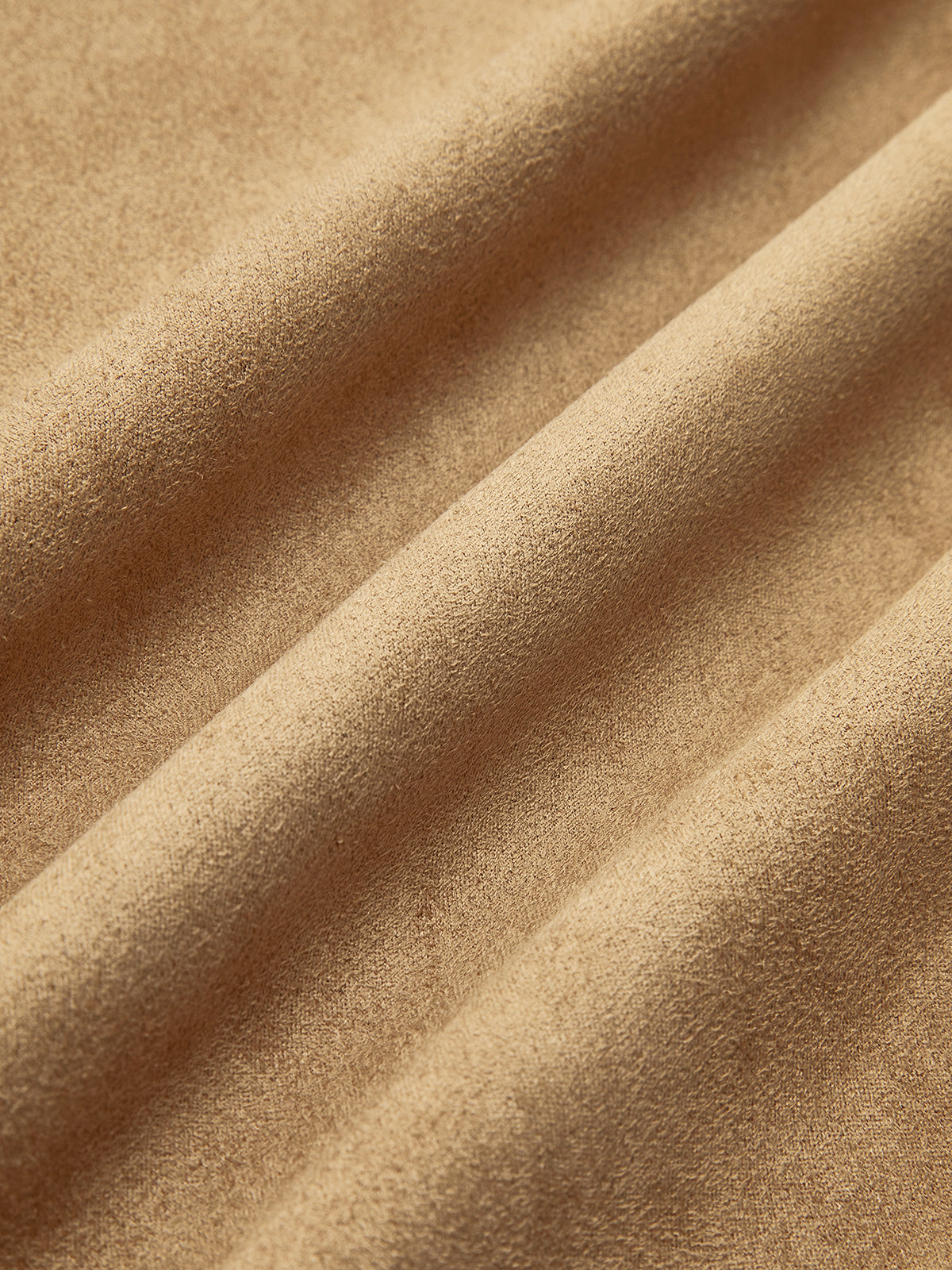 Boheme Düğme Detaylı Süet Ceket Shine Aura