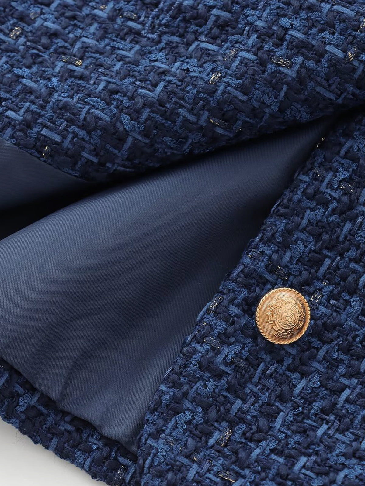 Şık Düz İkili Ceket Shine Aura