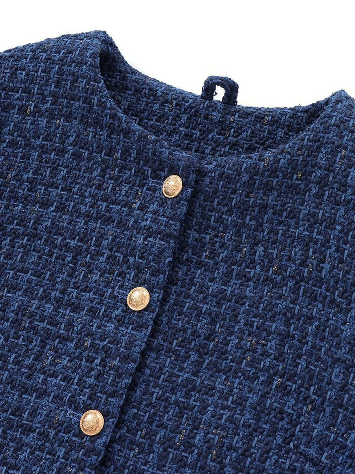 Şık Düz İkili Ceket Shine Aura