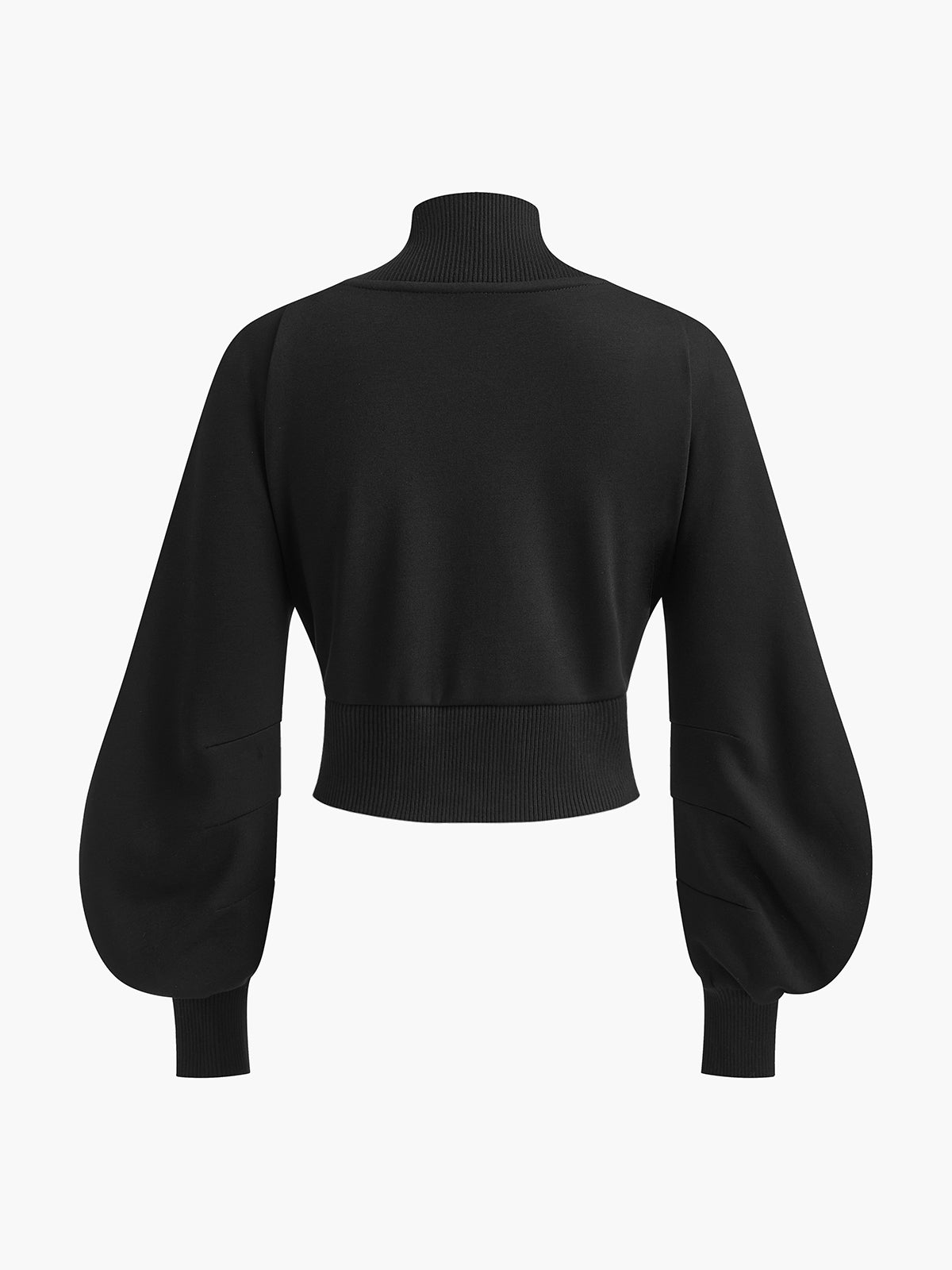 Puf Kollu Denim Panel İnce Ceket Shine Aura