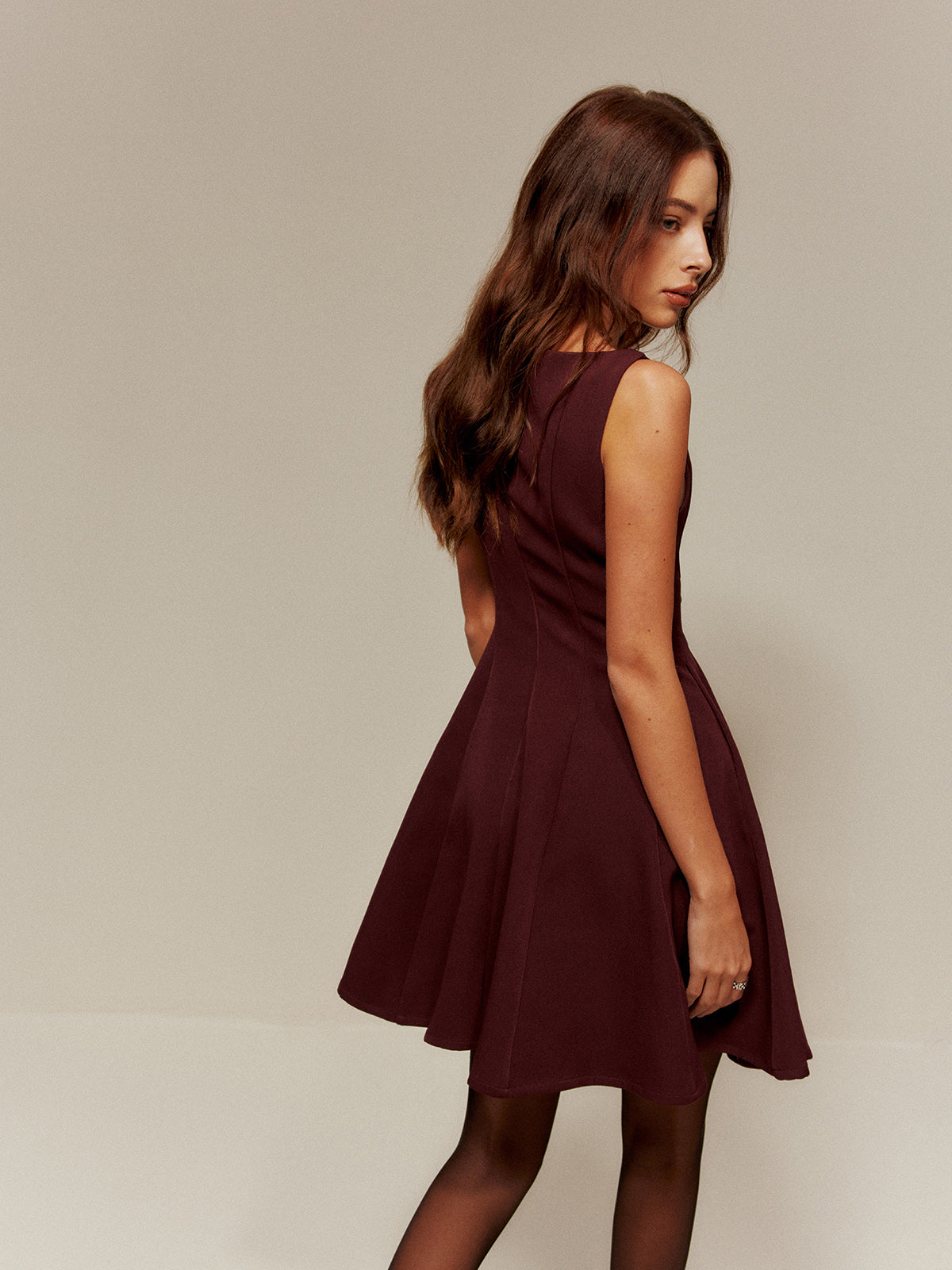 Pliseli Cepli Kısa Elbise Shine Aura