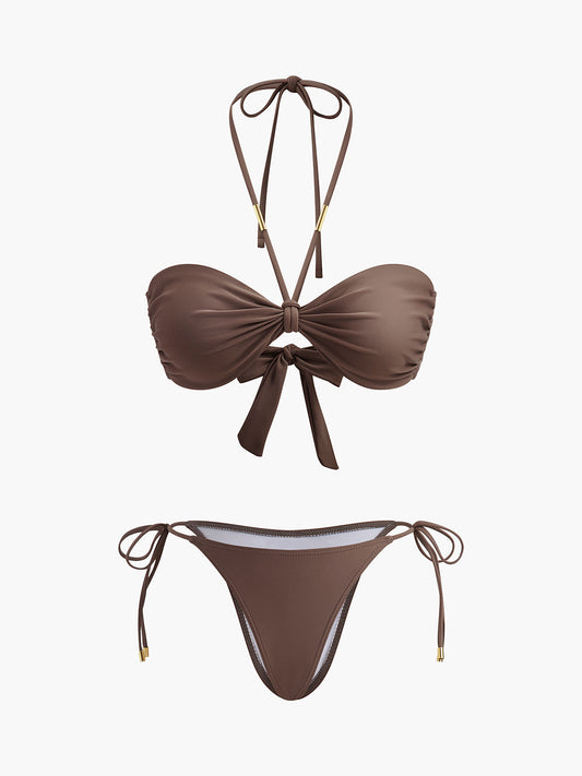 Cezbedici Kravat Bikini Seti