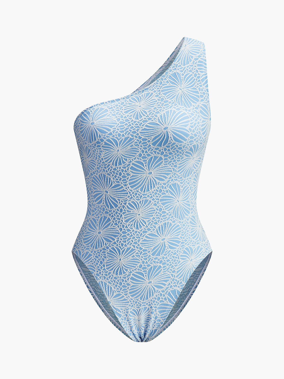 Şık Asimetrik Dantel Kesim Sırt Monokini Shine Aura