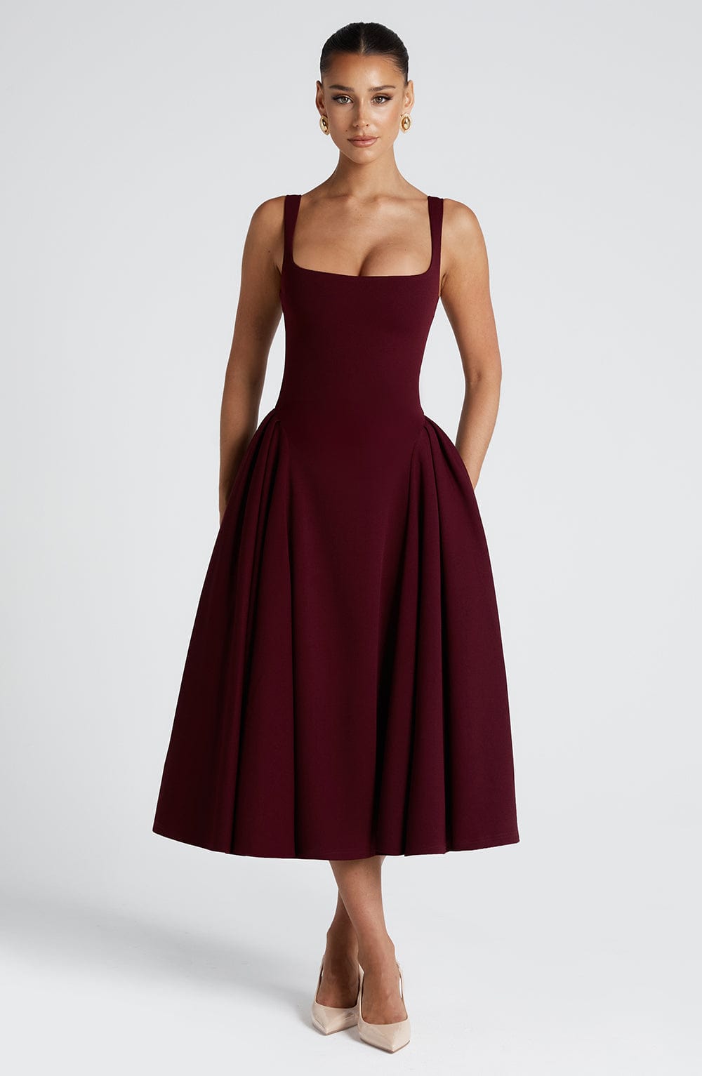 Celeste Midi Elbise