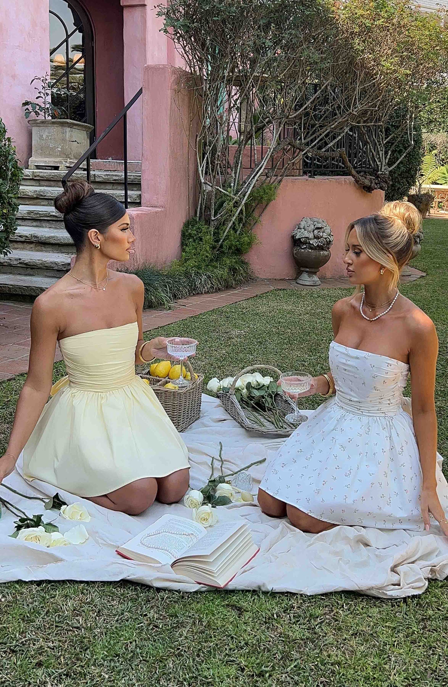 Katrina Mini Elbise - Limon Shine Aura